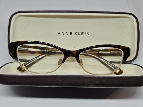 ANNE KLEIN Eyeglasses Women AK5008 215 Tortoise 135 W/ Case! Frames Only! Design