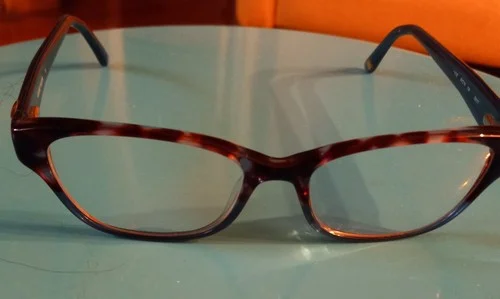 Anne Klein Glasses Frames 50-16 135 Blue Tortoise With Case