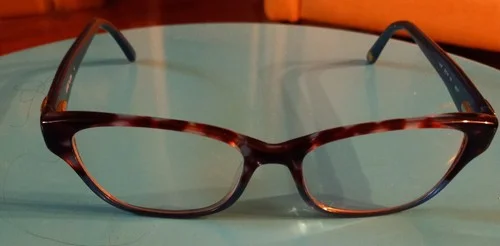 Anne Klein Glasses Frames 50-16 135 Blue Tortoise With Case 2