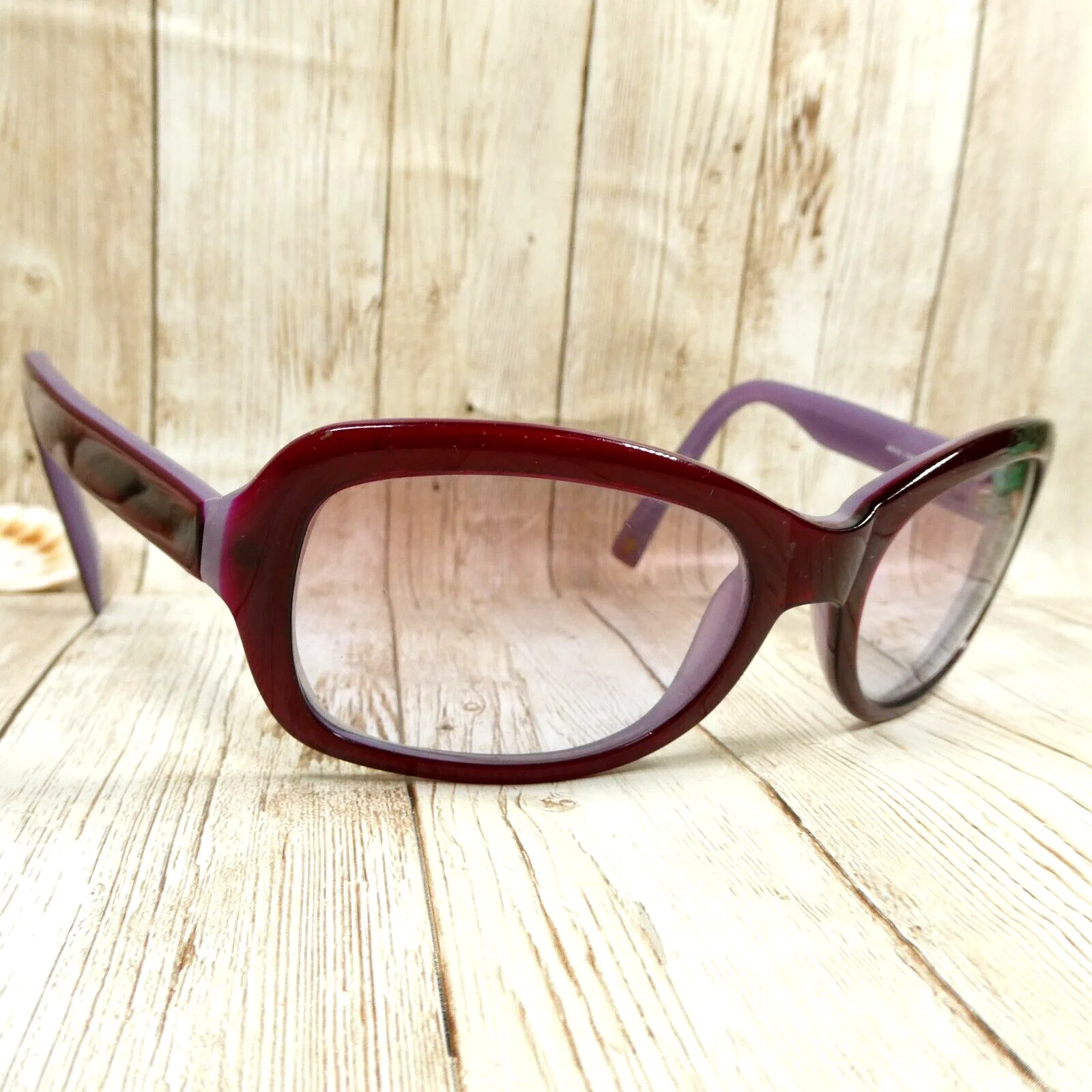 Anne Klein Womens Burgundy Violet Eyeglasses FRAMES - AK5133 118/78 55-18-130