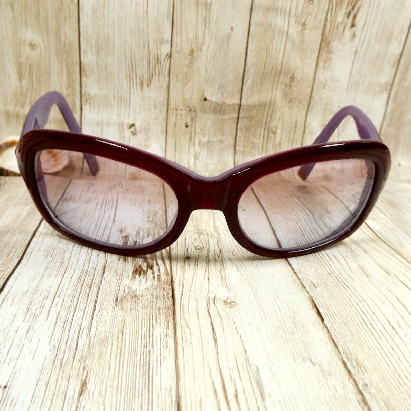 Anne Klein Womens Burgundy Violet Eyeglasses FRAMES - AK5133 118/78 55-18-130 4