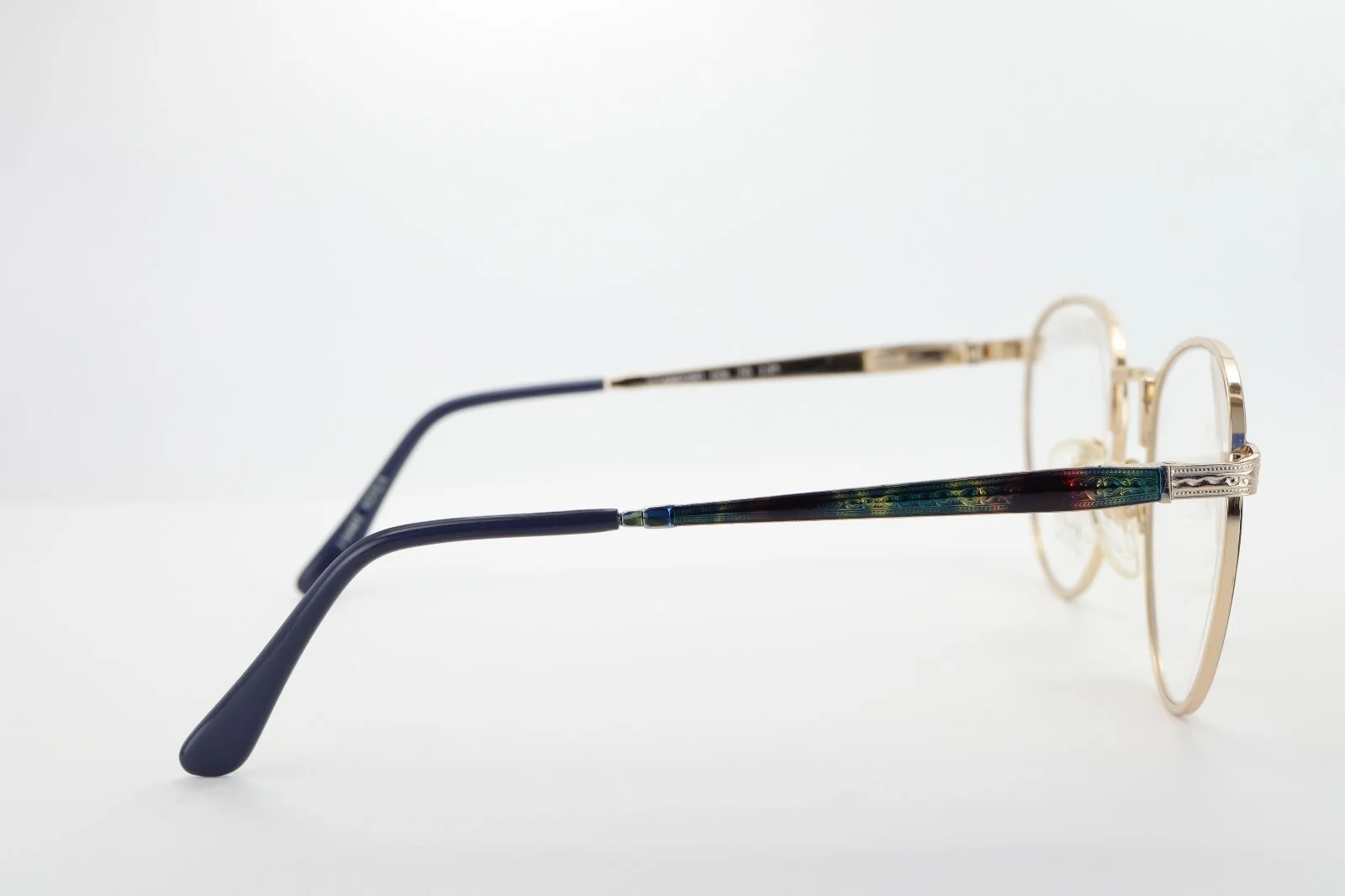 ANTHONY MARTIN STANFORD 070 Multi 54-20-135 Eyeglass Frames Flex Hinges E215 3