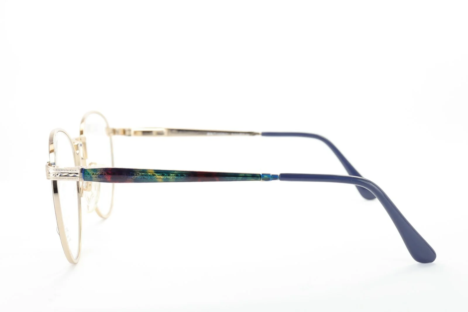 ANTHONY MARTIN STANFORD 070 Multi 54-20-135 Eyeglass Frames Flex Hinges E215 4
