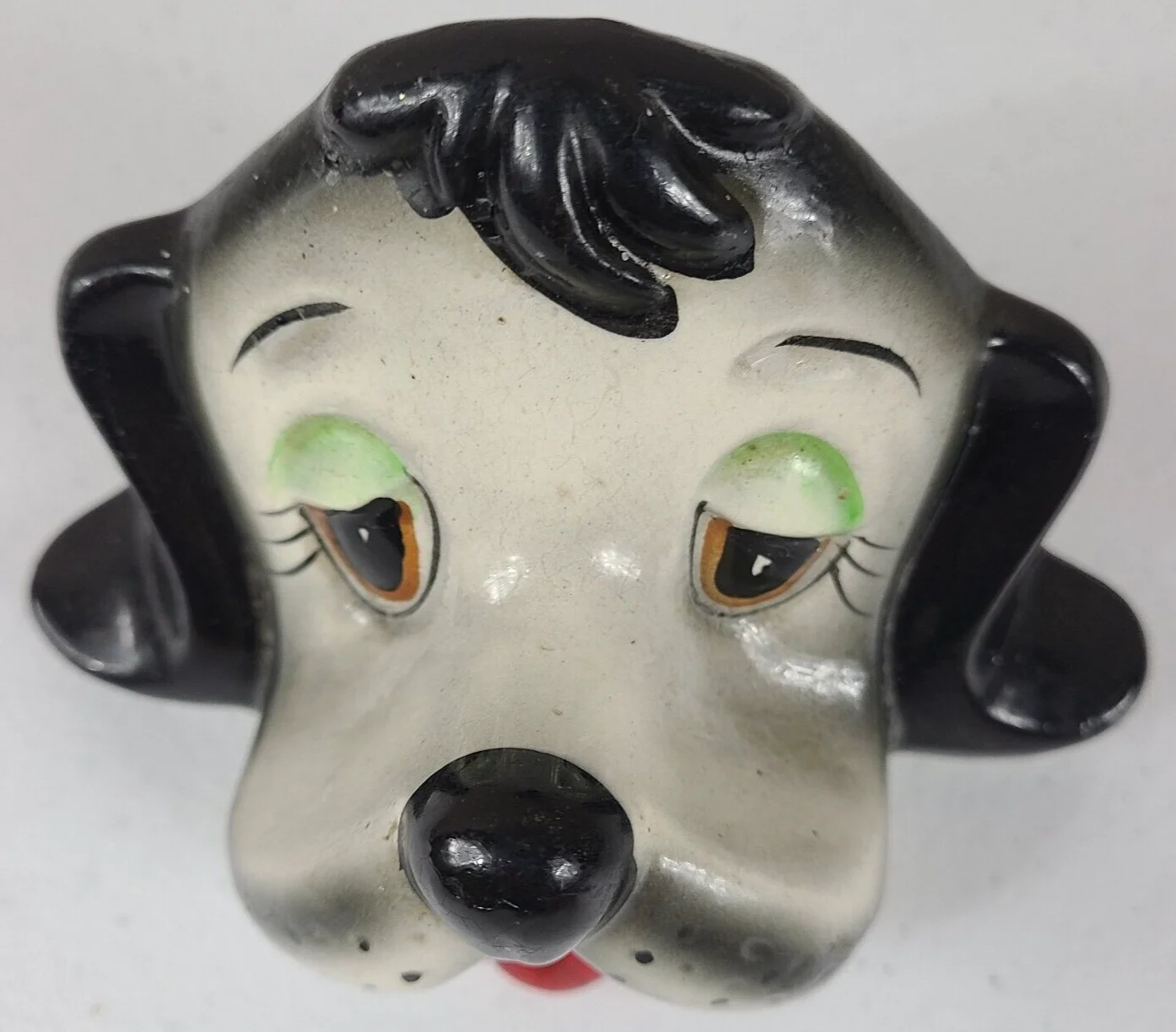 Anthropomorphic Vintage Eyeglass Collectible Holder Dog Ceramic Decor 4