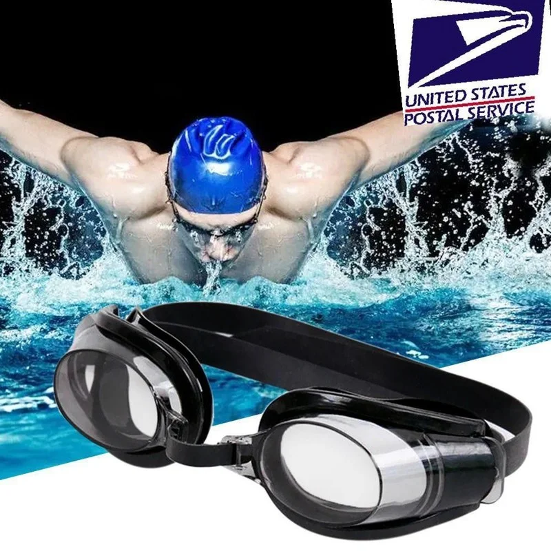 Anti-fog Swim Eye Glass Eyewear Adjustable Swimming Goggles Eyecare Glass