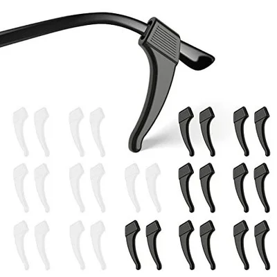Anti-Slip Eyeglass Ear Grips Hook,Comfortable Silicone ElasticT Holder 14 Pairs