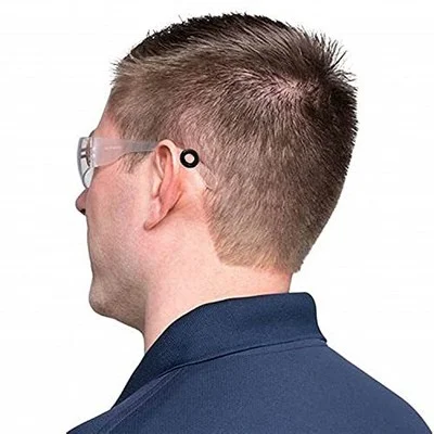 Anti-Slip Round Comfort Eyeglass Retainers- Silicone Eyeglasses Ear Hooks Sle... 2