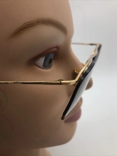 Antique Bausch & Lomb 12KGF 1/10 Gold Cable Temple Wire Rimmed Glasses *READ 3