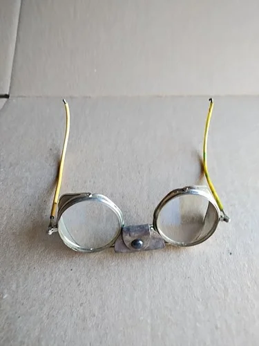 Antique Driving, Safety, Aviator, Steampunk, Metal Glasses