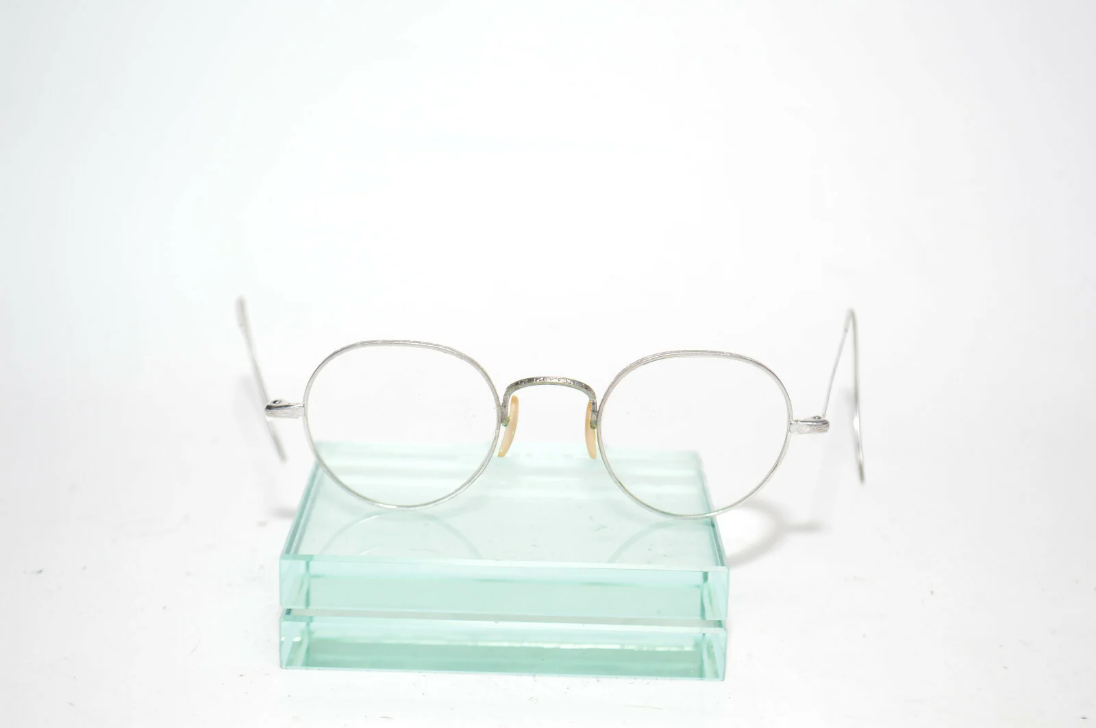 Antique Eyeglasses Frames Wrap-Around Reenactor