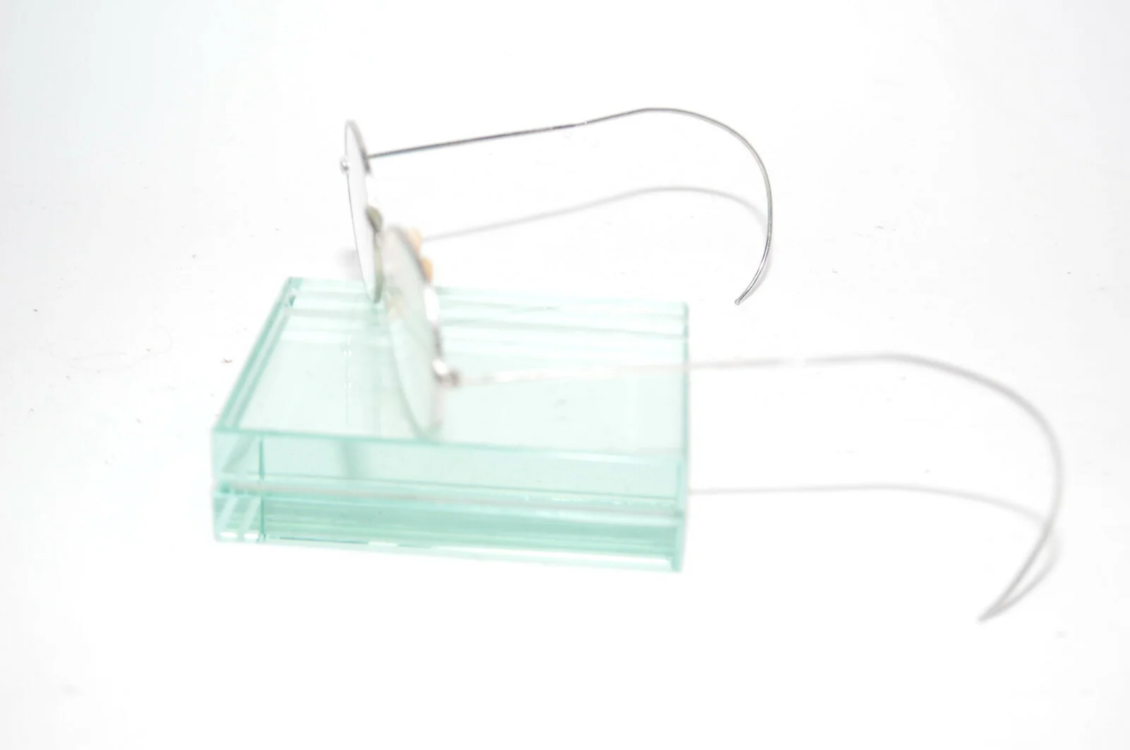 Antique Eyeglasses Frames Wrap-Around Reenactor 2