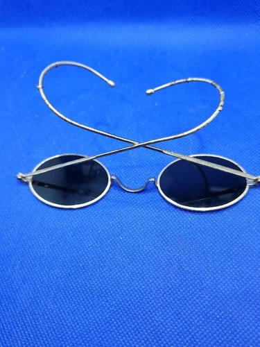 Antique Eyeglasses Glasses Thin Wire Frames Sunglasses Otters 19th Century 2pair 2