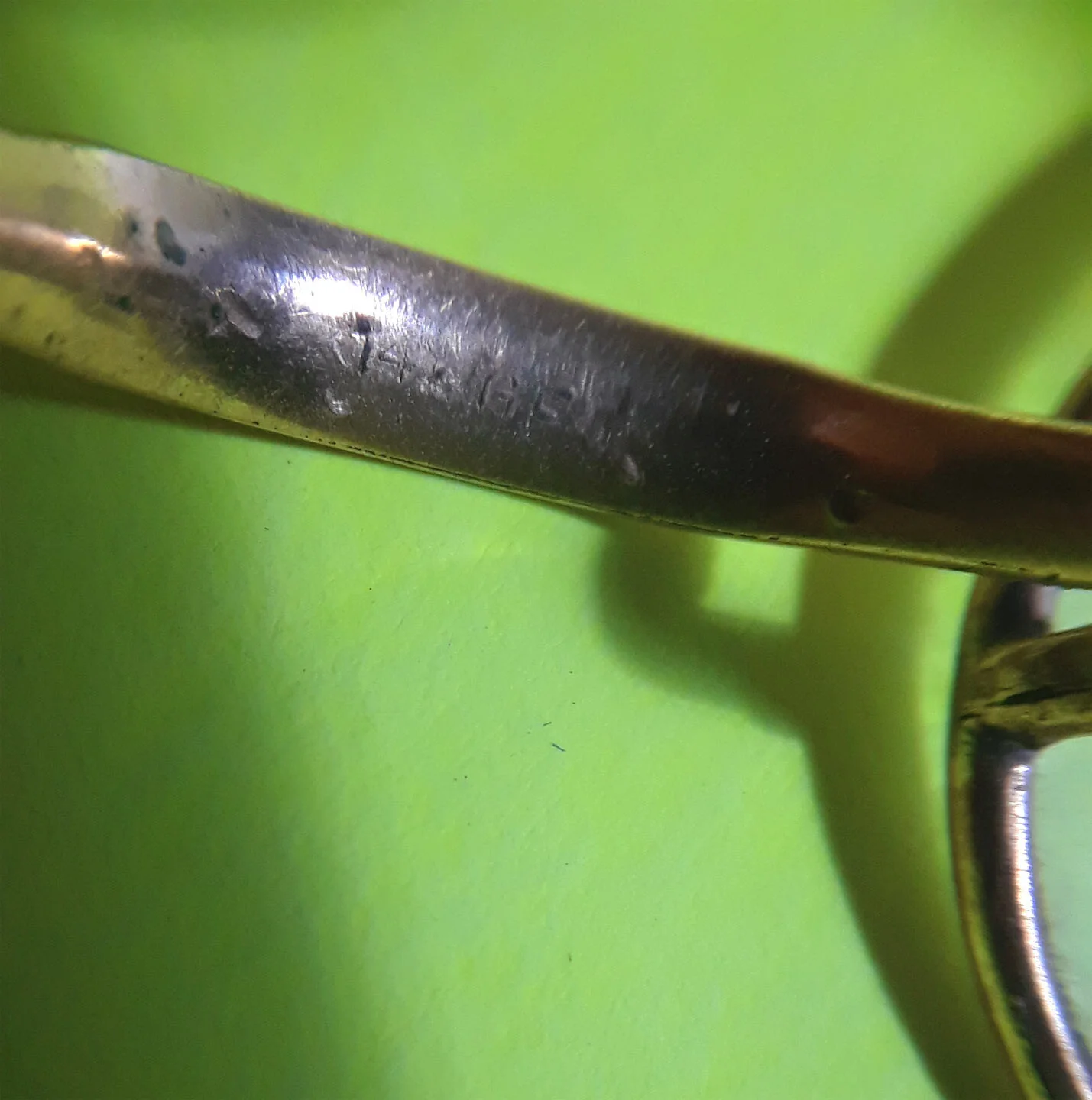 Antique Gold Filled Oval Wire Rim Eyeglasses Vintage GF Spectacles Frames W Case 4