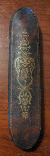 Antique Lacquer Eyeglass Case 19th Century Lacquerware