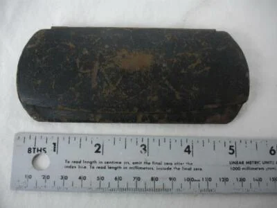 Antique Medford Clinic Wisconsin C. J. Nedry M.D. Metal Eye Glasses Case 4