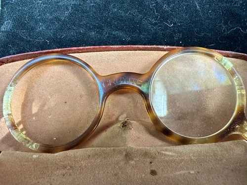 Antique Wire Rim Eyeglasses Cases Salesmen 4