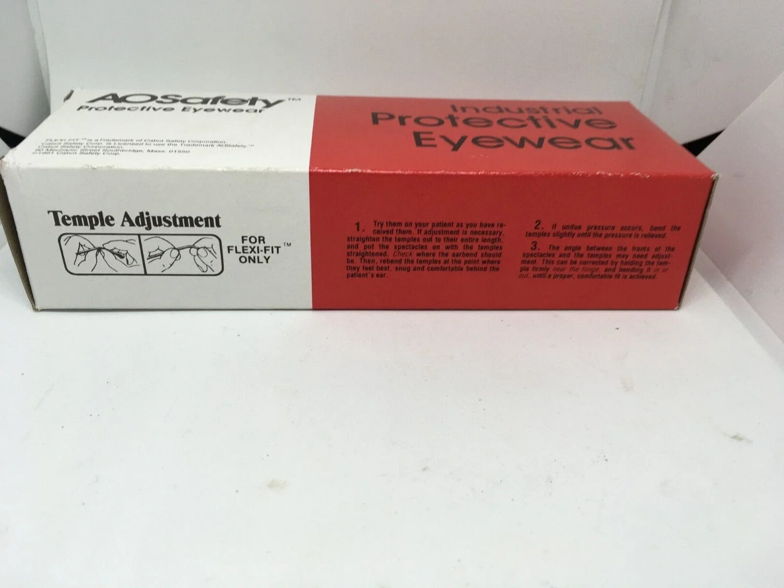AO Safety American Optical Glasses With Side Shields Z87 Brand New Sealed 2