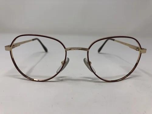 AOSafety Eyeglasses Frame Z87 CC24 51-18-140 Gold/Brown Full Rim HN07