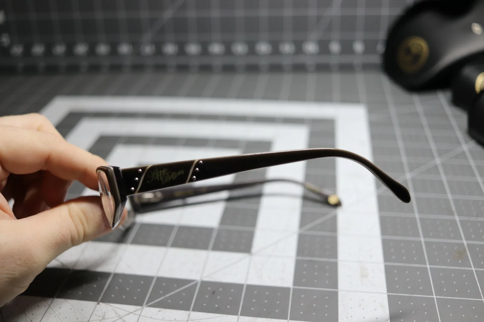 Apple Bottom Eyeglass Frame Brown 53-15-140 4