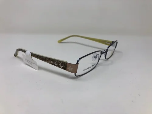Apple Bottom Eyeglasses AB 718-3 Stainless Strel Brown 52-18-130 YT88 3