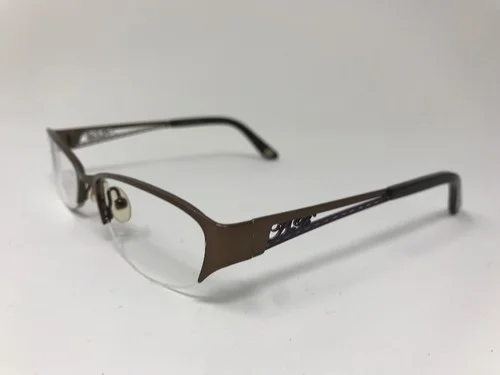 Apple Bottom Halfrim Eyeglasses Womens AB700-1 51-17-130 Brown/Purple JP04
