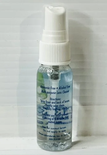 AR KLEEN Lens Cleaner for Eyeglasses Optical Spray 3 Pack Travel Size New 3