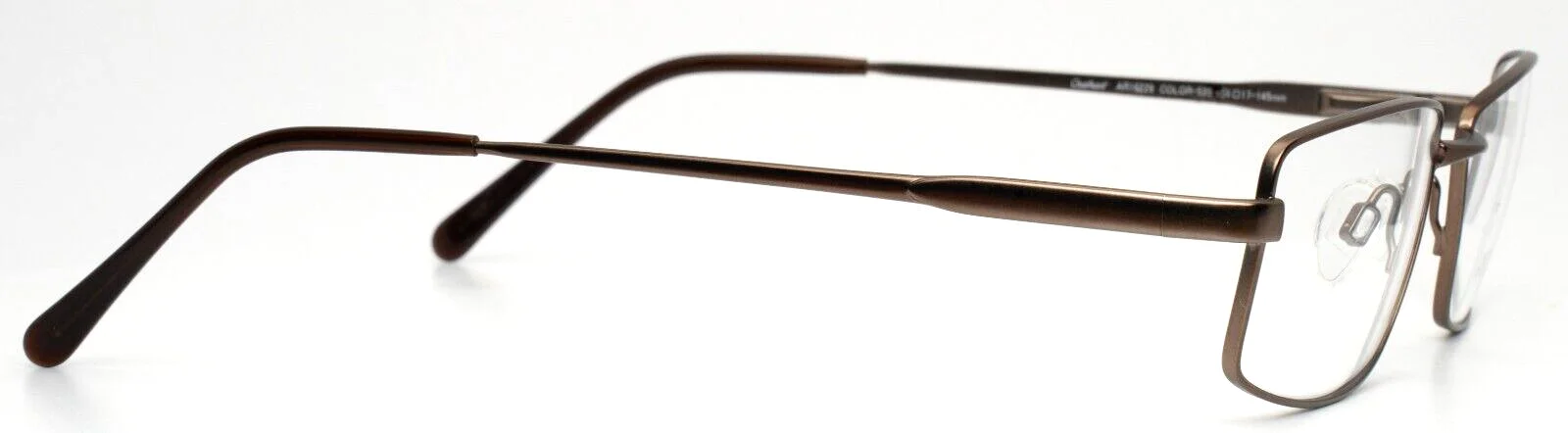 ARISTAR AR16229 535 Brown Mens Rectangle Full Rim Eyeglasses 56-17-145 B:33 4