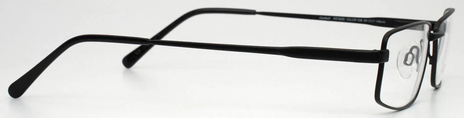 ARISTAR AR16229 538 Black Mens Rectangle Full Rim Eyeglasses 54-17-145 B:31 4