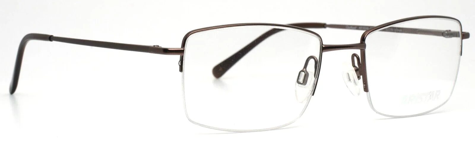 ARISTAR AR16249 535 Brown Mens Rectangle Full Rim Eyeglasses 53-19-140 B:36 3