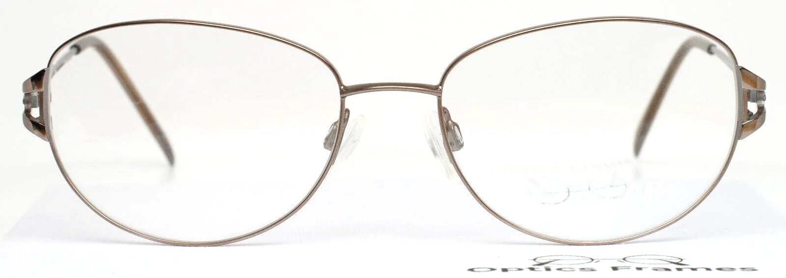 ARISTAR AR16339 535 Gold Womens Oval Full Rim Eyeglasses 55-17-140 B:42 2