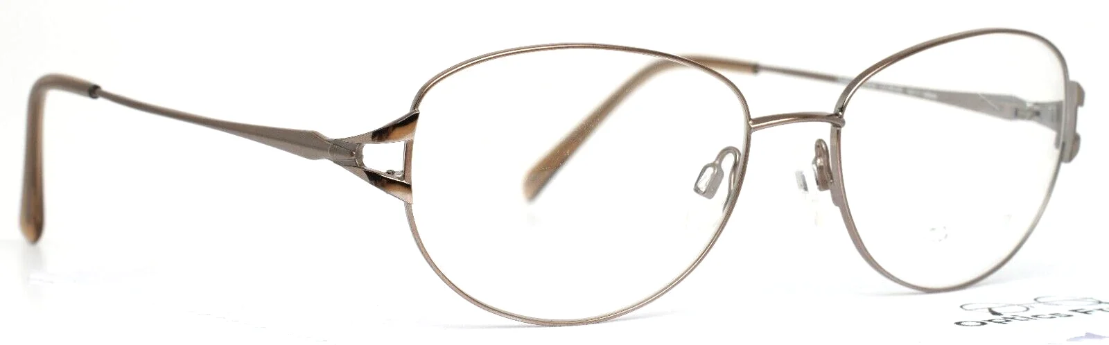 ARISTAR AR16339 535 Gold Womens Oval Full Rim Eyeglasses 55-17-140 B:42 3
