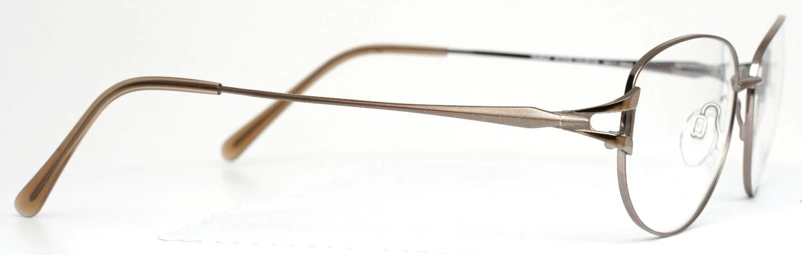 ARISTAR AR16339 535 Gold Womens Oval Full Rim Eyeglasses 55-17-140 B:42 4