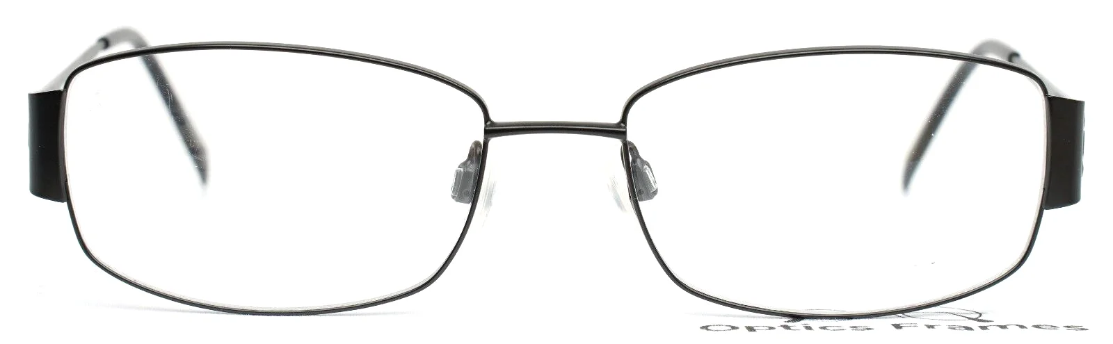ARISTAR AR16349 538 Black Mens Rectangle Full Rim Eyeglasses 55-17-140 B:36 2