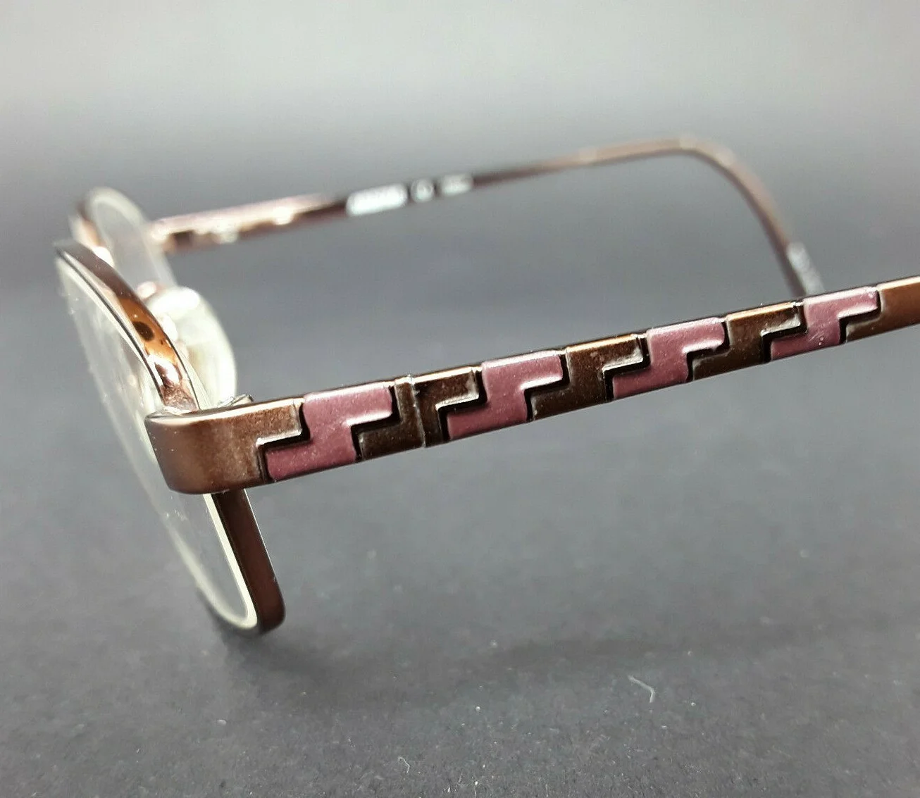 Aristar Charmont Eyeglass Frames RX Child Youth 46 17 135 Wire Rim Pink Copper 2