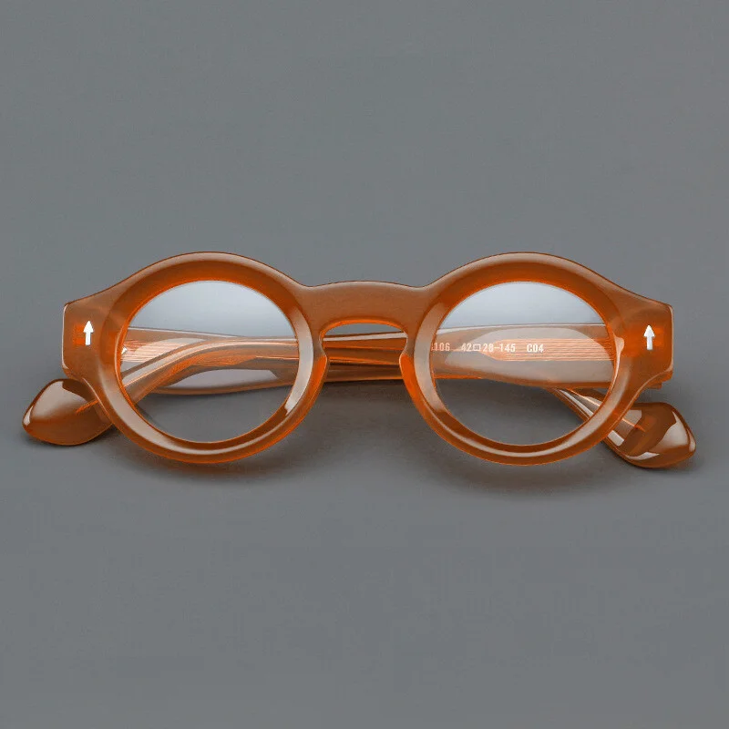 Armani Exchange AX 3008 Neon Clear Orange Eyeglasses Frame 49-15-135 Eyewear 3