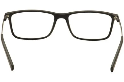 Armani Exchange AX 3027 8078 Matte Black Rectangle Eyeglasses 55mm FRAMES ONLY 2