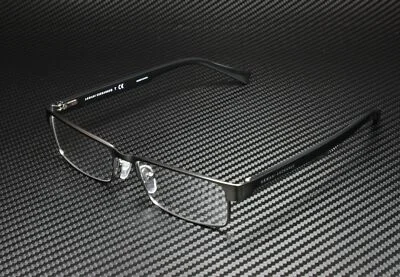 ARMANI EXCHANGE AX1009 6037 Satin Gunmetal Black Demo Lens 53mm Men