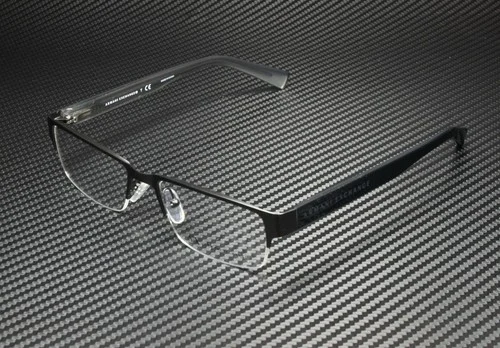 ARMANI EXCHANGE AX1015 6070 Black Rectangle 52 mm Men