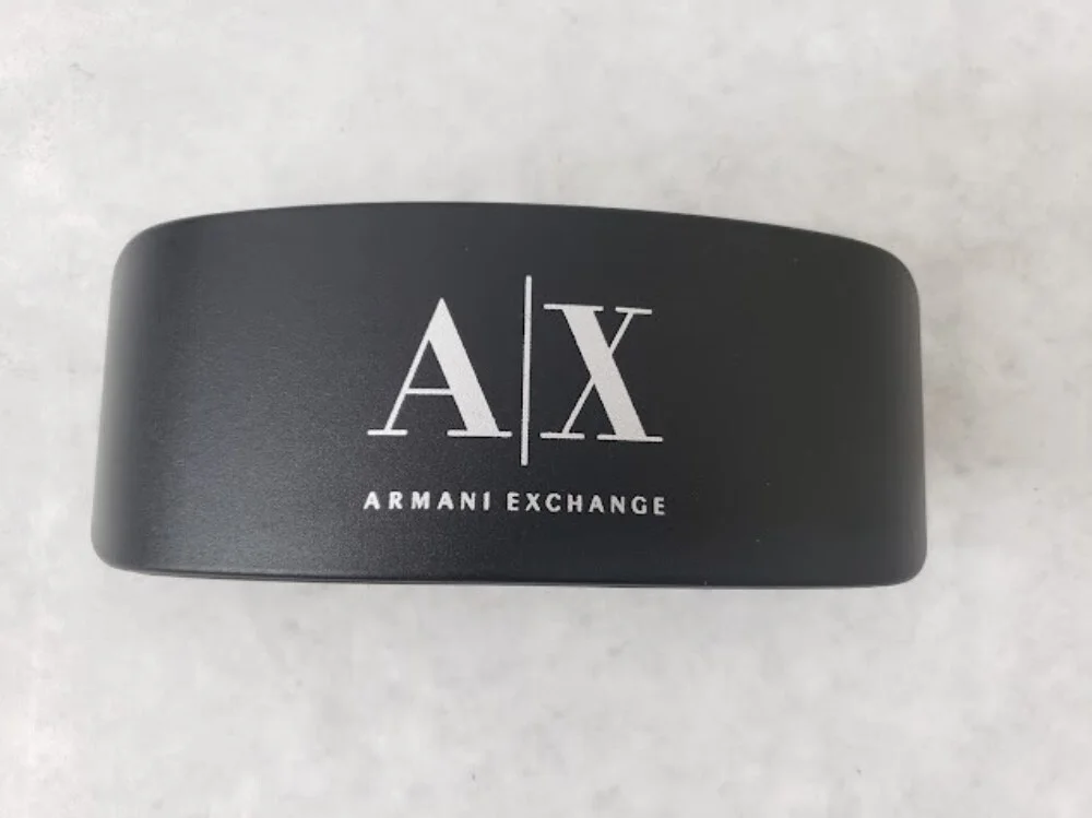 Armani Exchange Black Sunglass/Eyeglass Hard Case