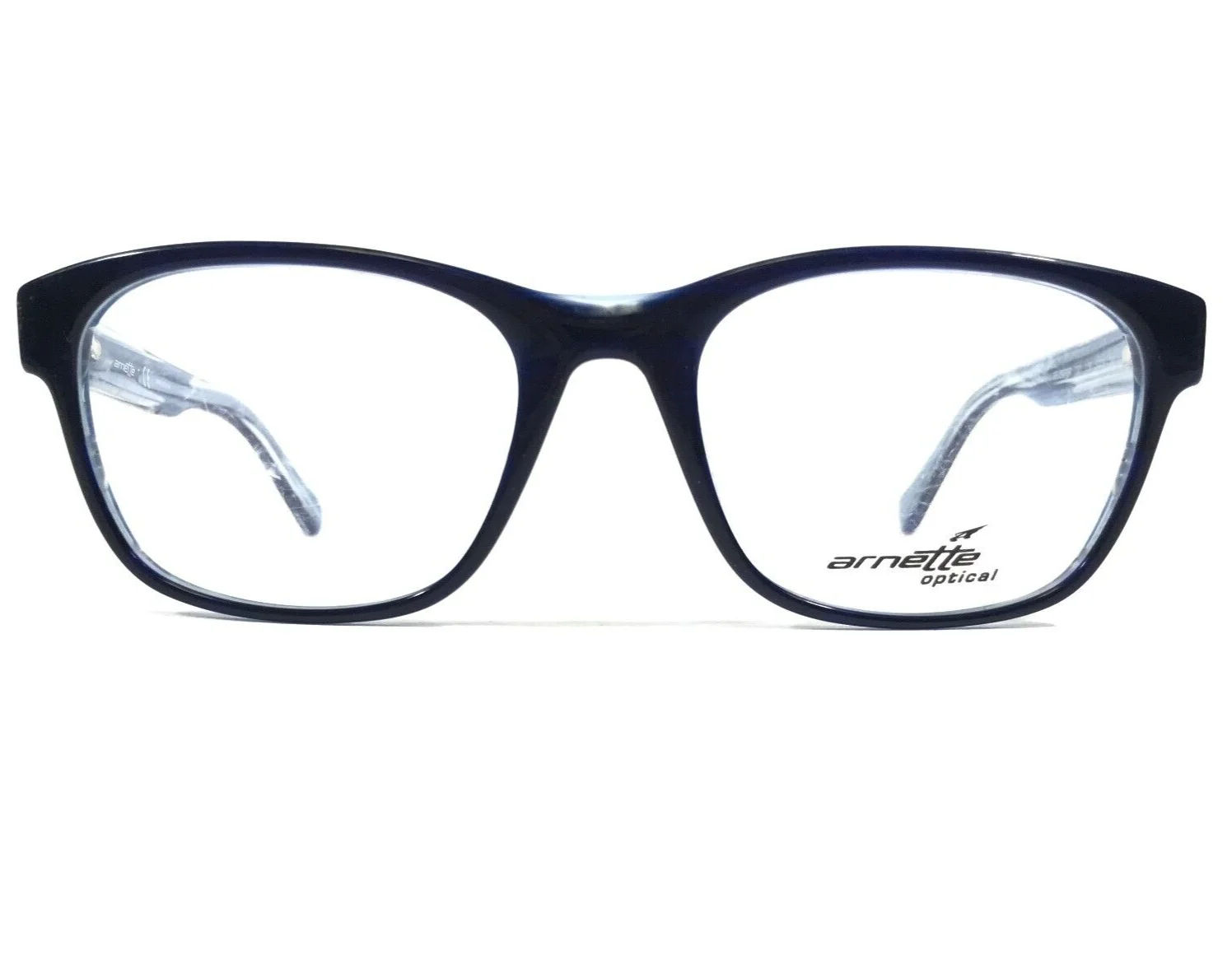 Arnette Eyeglasses Frames 7081 1156 SELECTOR Black Blue Square 52-19-140