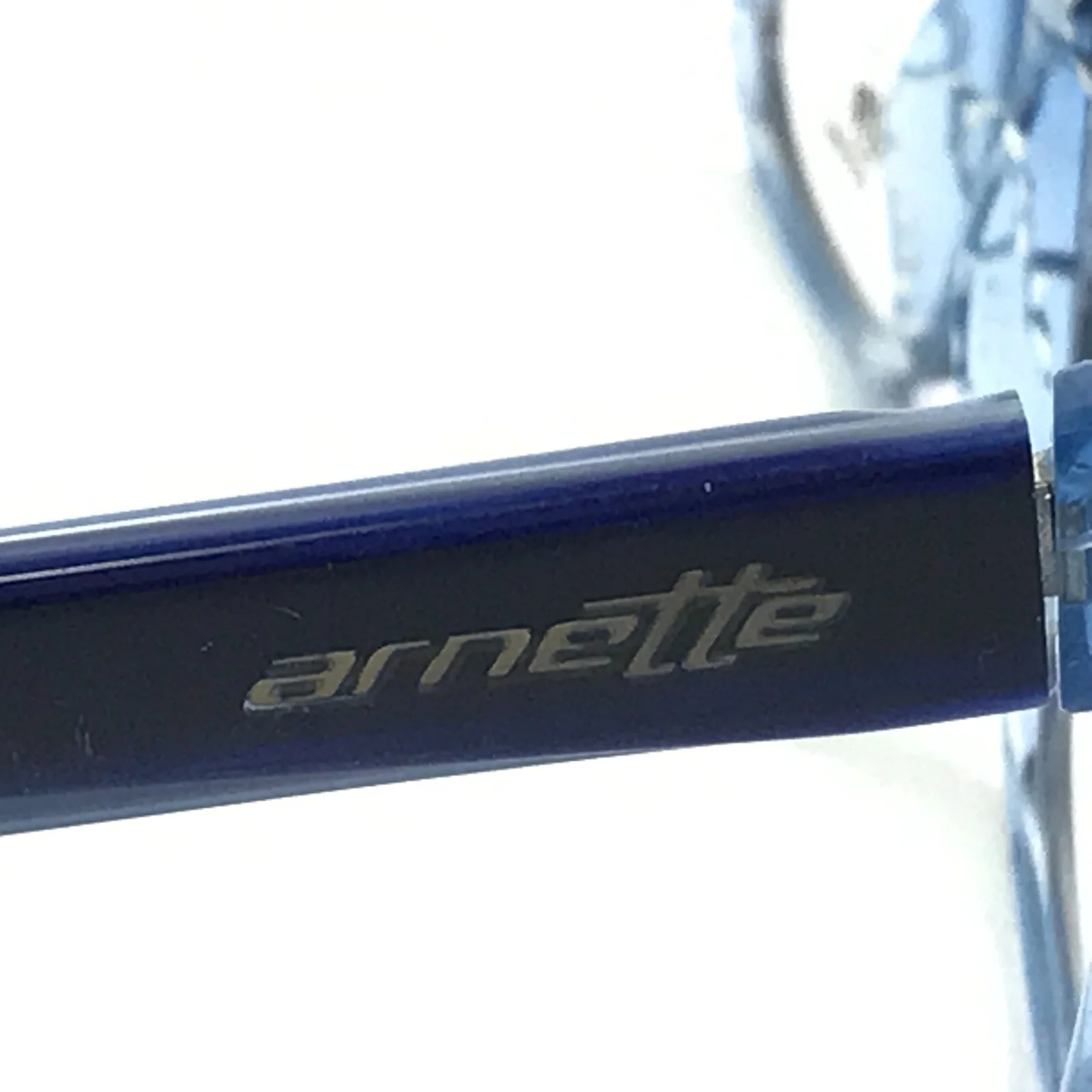 Arnette Eyeglasses Frames 7081 1156 SELECTOR Black Blue Square 52-19-140 4