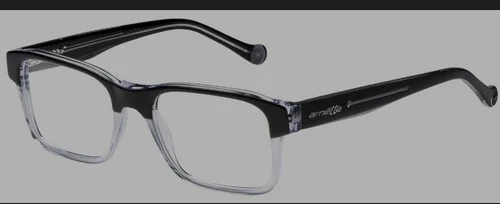 Arnette Eyeglasses Frames CROSS FADE 7087 1019 Black Clear Square 51-18-140 2