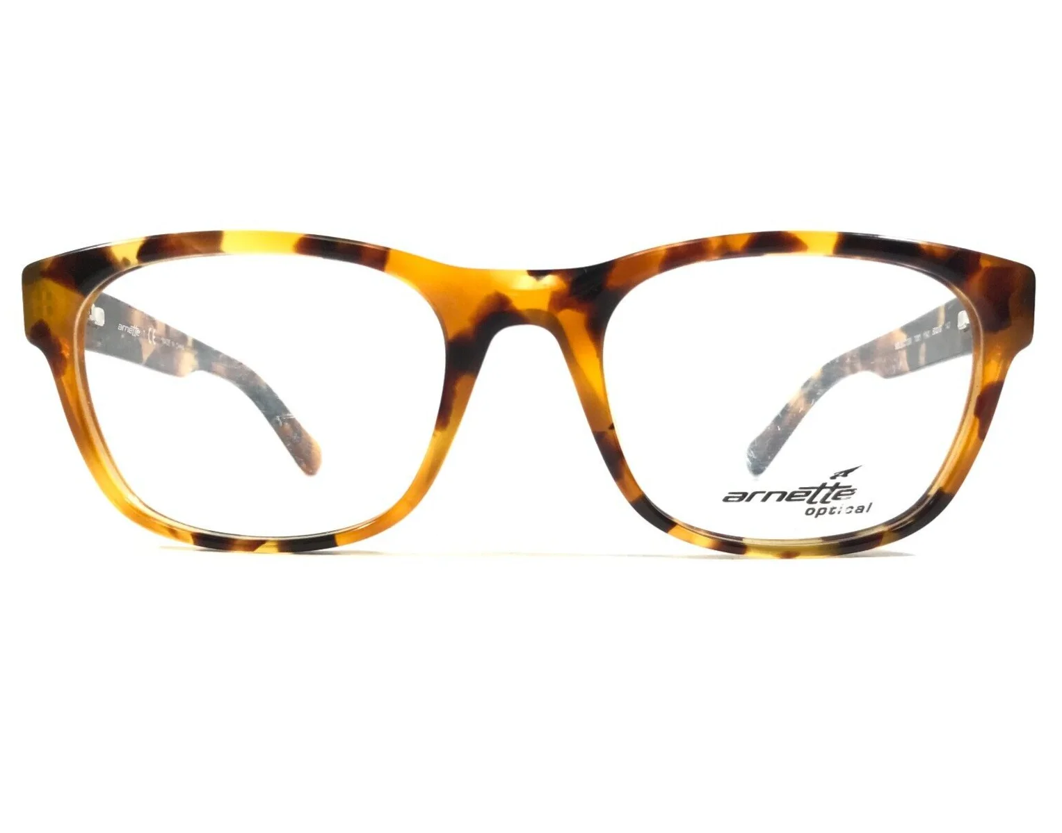 Arnette Eyeglasses Frames SELECTOR 7081 1141 Tortoise Square Full Rim 50-19-140