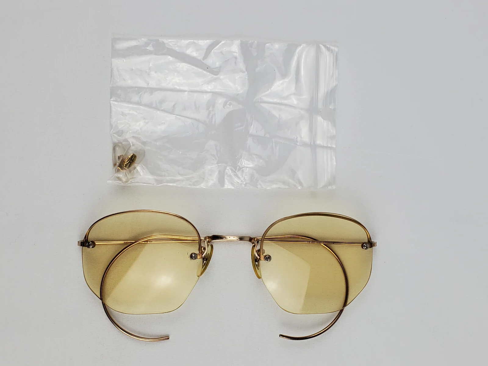 Art Craft Gold Filled Semi Rimless Drill Mount Eyewear Rimway Ful Vue 48 Long 3