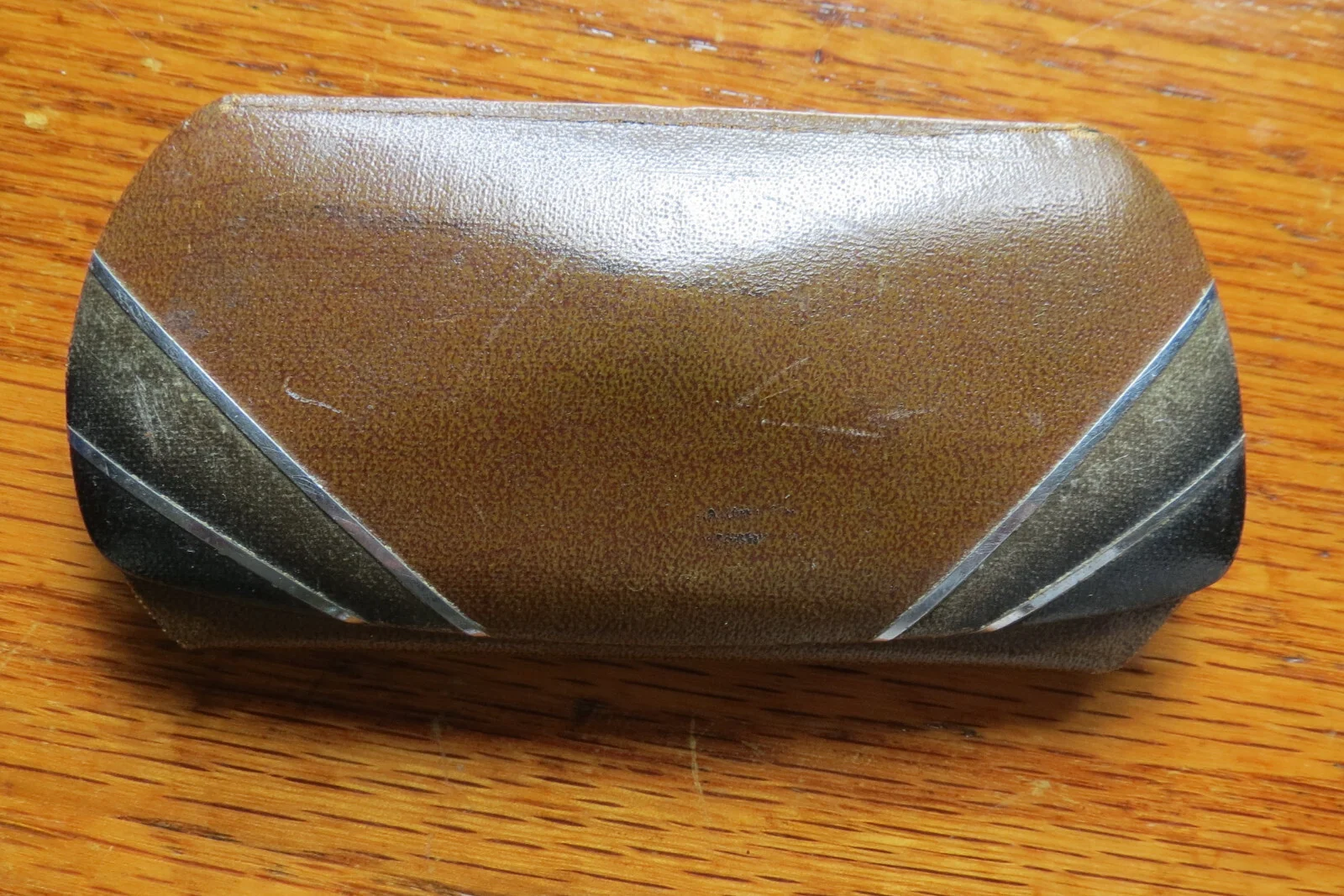 ART DECO EYEGLASS CASE - Pinch Nez - George H Pike Co. Brookline
