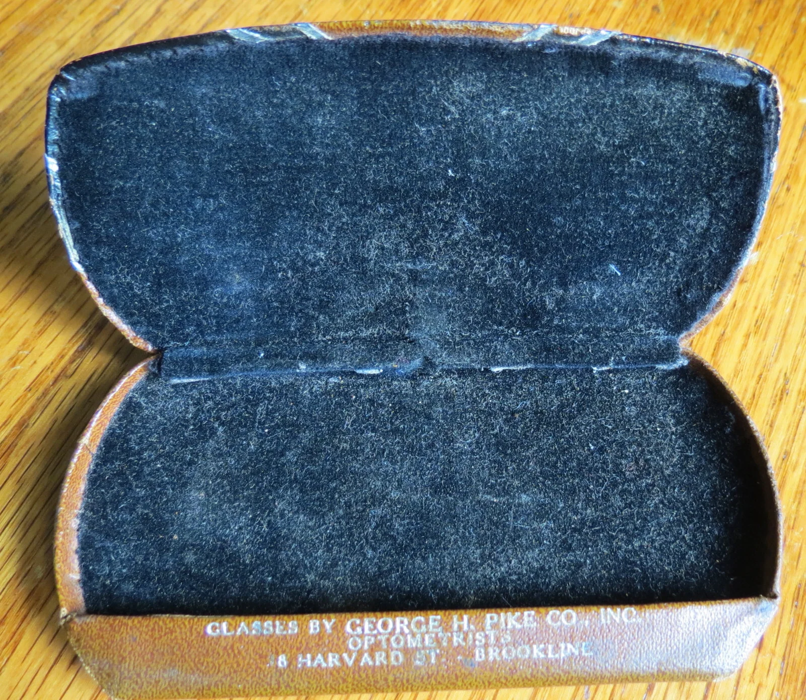ART DECO EYEGLASS CASE - Pinch Nez - George H Pike Co. Brookline 2