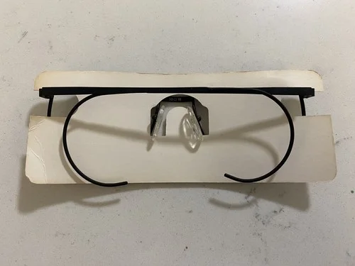 ARTCRAFT Aircrew 380 EYEGLASS Frame 55 18 165mm CABLE TEMPLES Black Made In USA 3