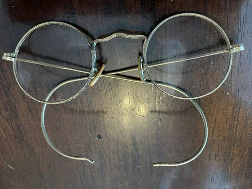 Artcraft Nokoro Round eyeglasses glasses frames 12K GF vintage