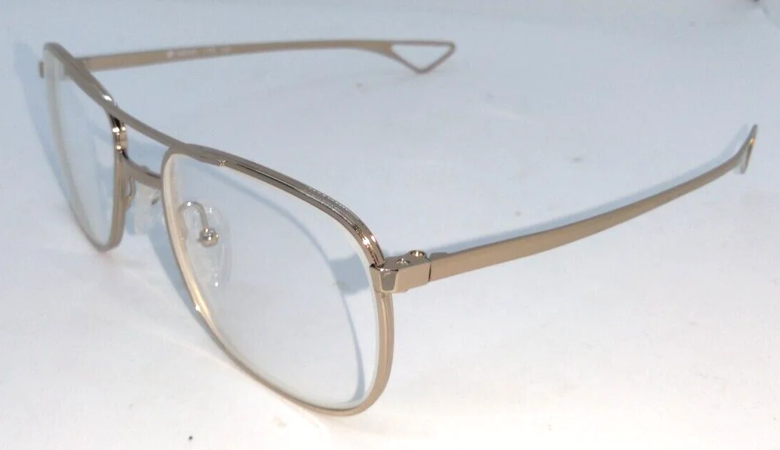 ARTCRAFT USA Eyeglass Frames Aviator 52-18-140 Light Gold Color OP 2