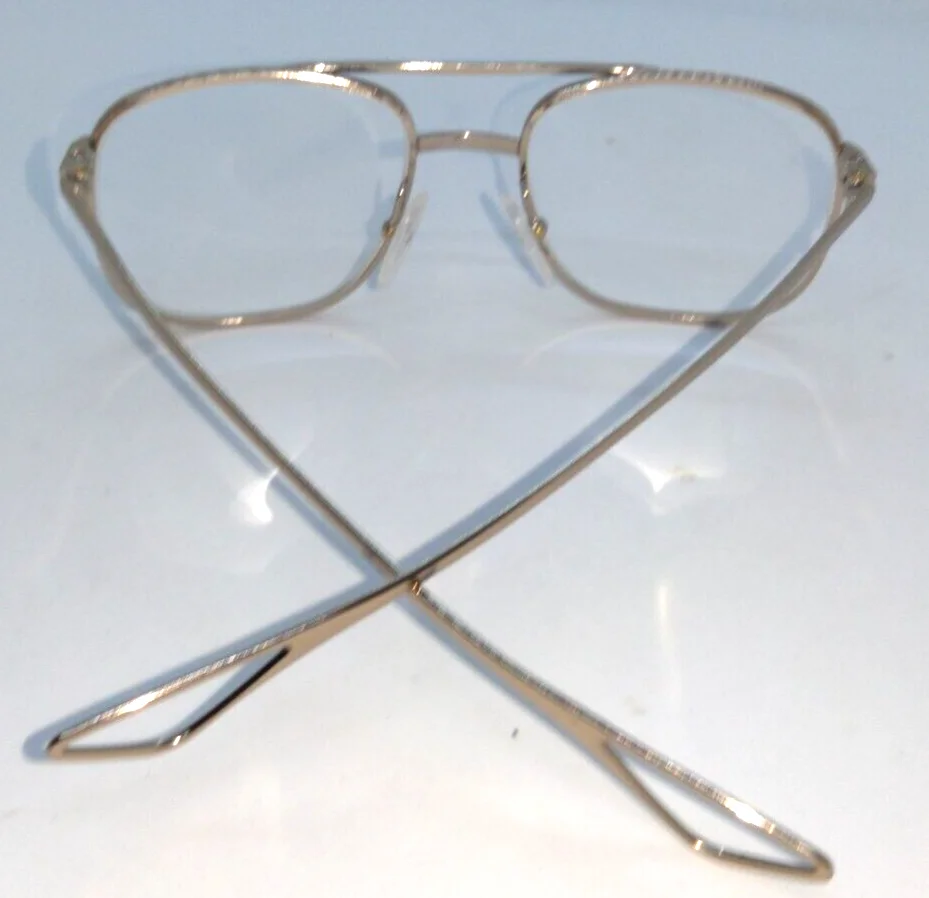 ARTCRAFT USA Eyeglass Frames Aviator 52-18-140 Light Gold Color OP 3